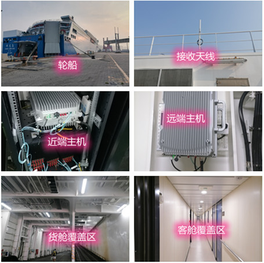  张港镇海上游轮轮船渔船覆盖案例
